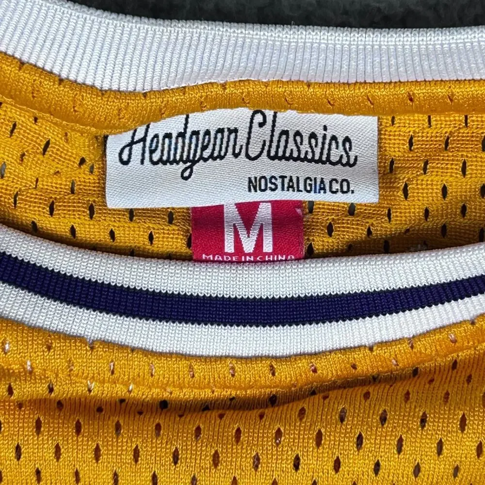 Headgear Classic Kids Jersey Kobe Bryant Medium Yellow #8 Legend #24 Mamba - Picture 8 of 14